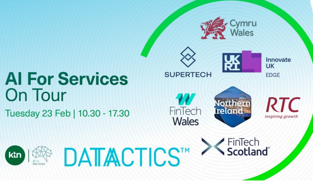 Datactics Round-Up : AI For Services on Tour