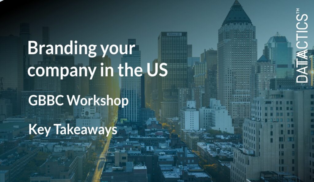 branding your company in the US, gbbc workshop